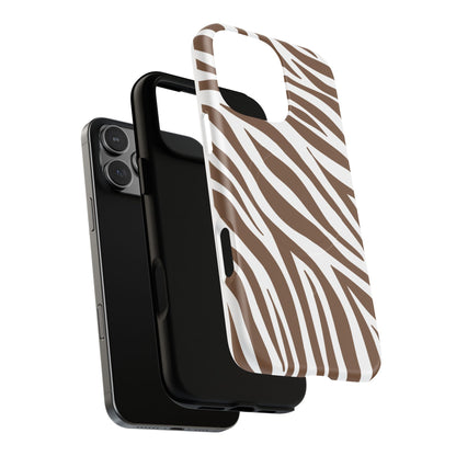 Zebra Pattern Tough Magnetic Case