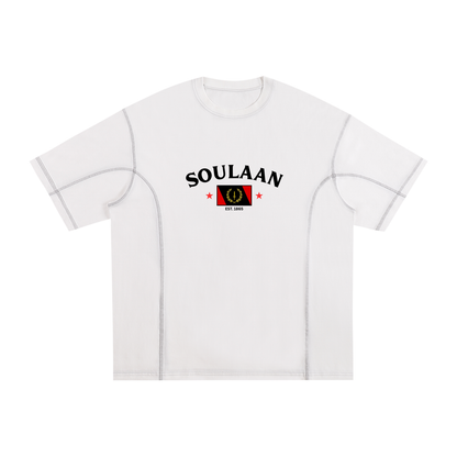 Soulaan Pride Contrast-Stitched T-Shirt