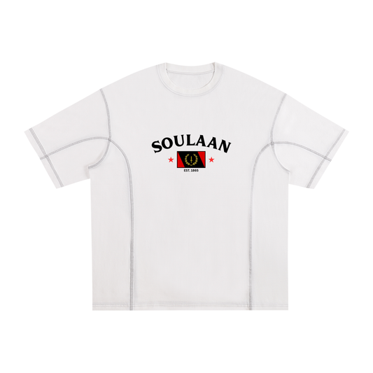 Soulaan Pride Contrast-Stitched T-Shirt