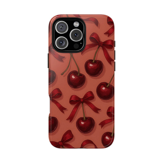 Cherries and Bows Tough Case
