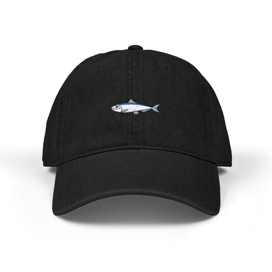 Denim Embroidered Sardine Hat