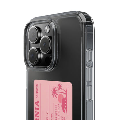 California Vibes Clear Case