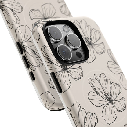 Artsy Floral Tough Magnetic Case
