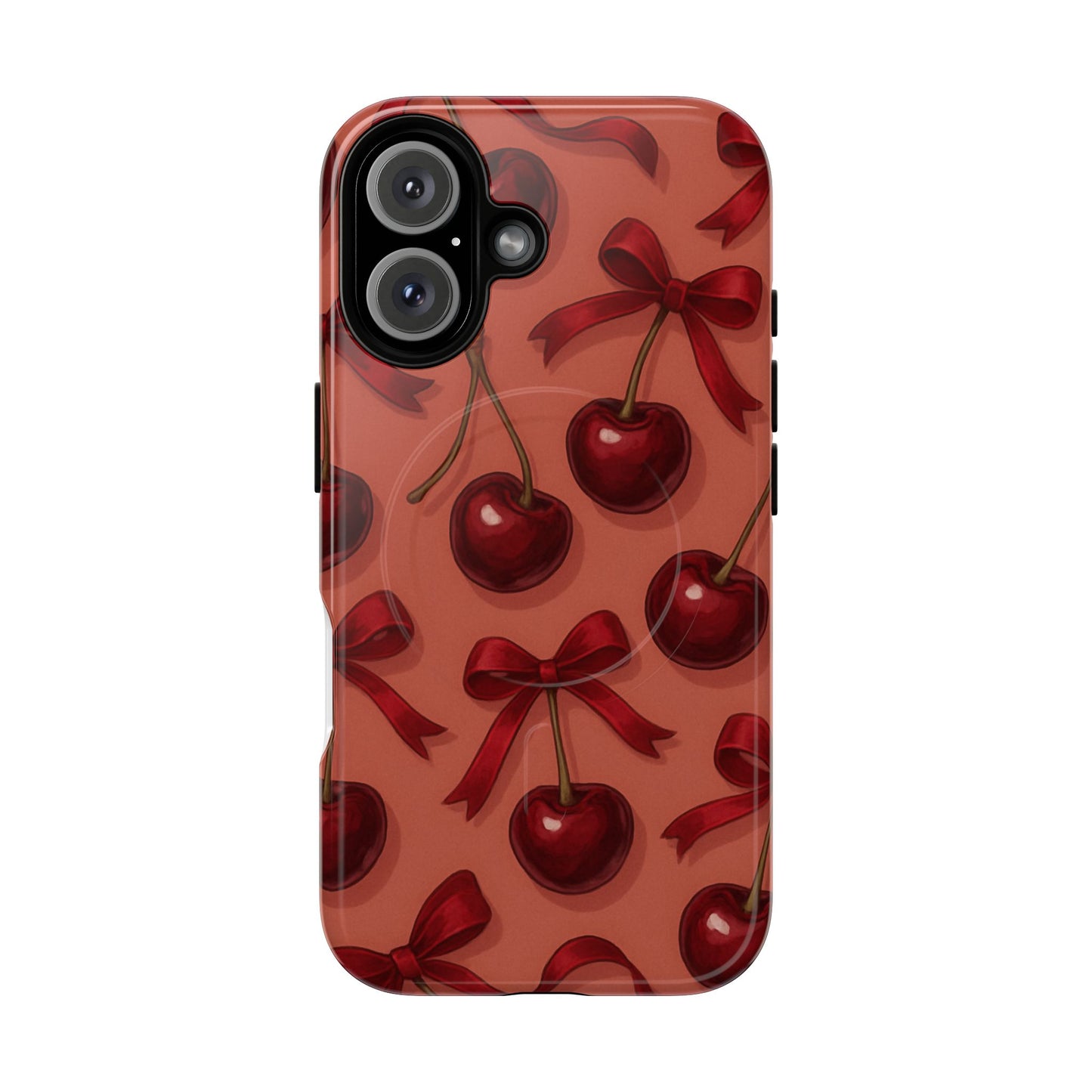 Cherries and Bows Tough Magnetic Case