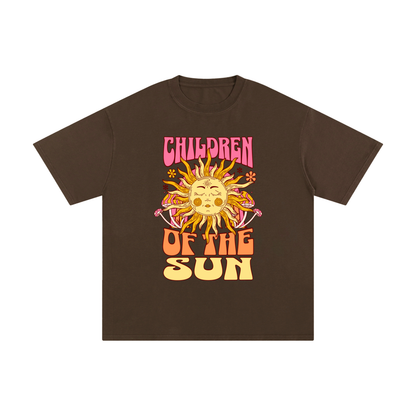 children of the sun sirt,vibrant shirt,oversized womens shirt
