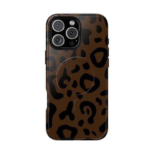 Leopard Print Tough Magnetic Case
