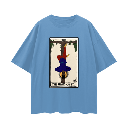 The Hang of It Oversize Deep Drop Shoulder Tee