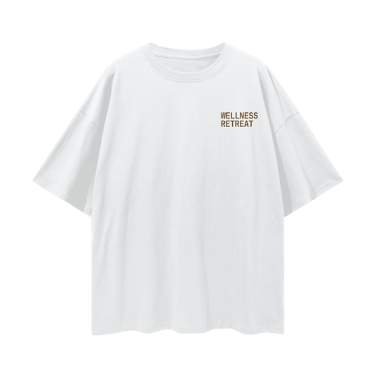 Wellness retreat shirt,Graphic tees,I’m oversized drop shoulder 