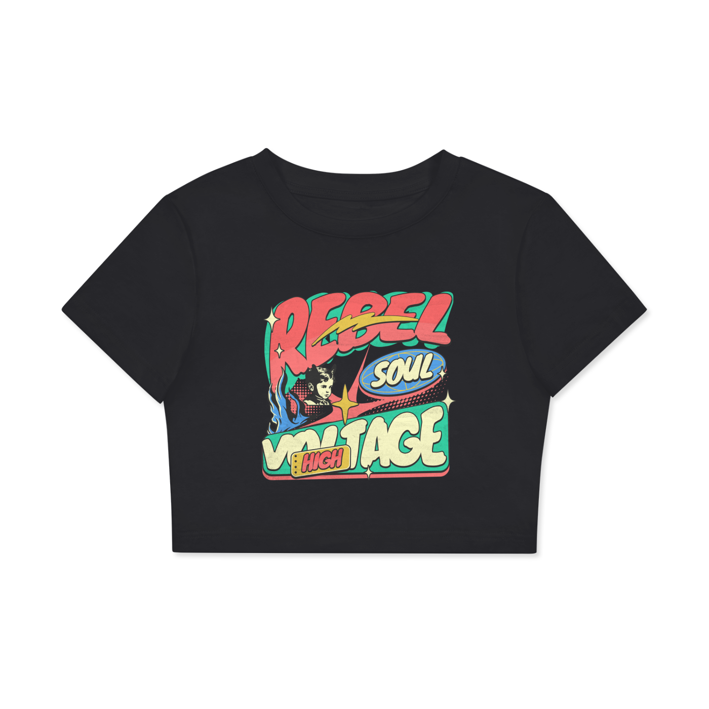 Rebel Soul Vintage Baby Tee