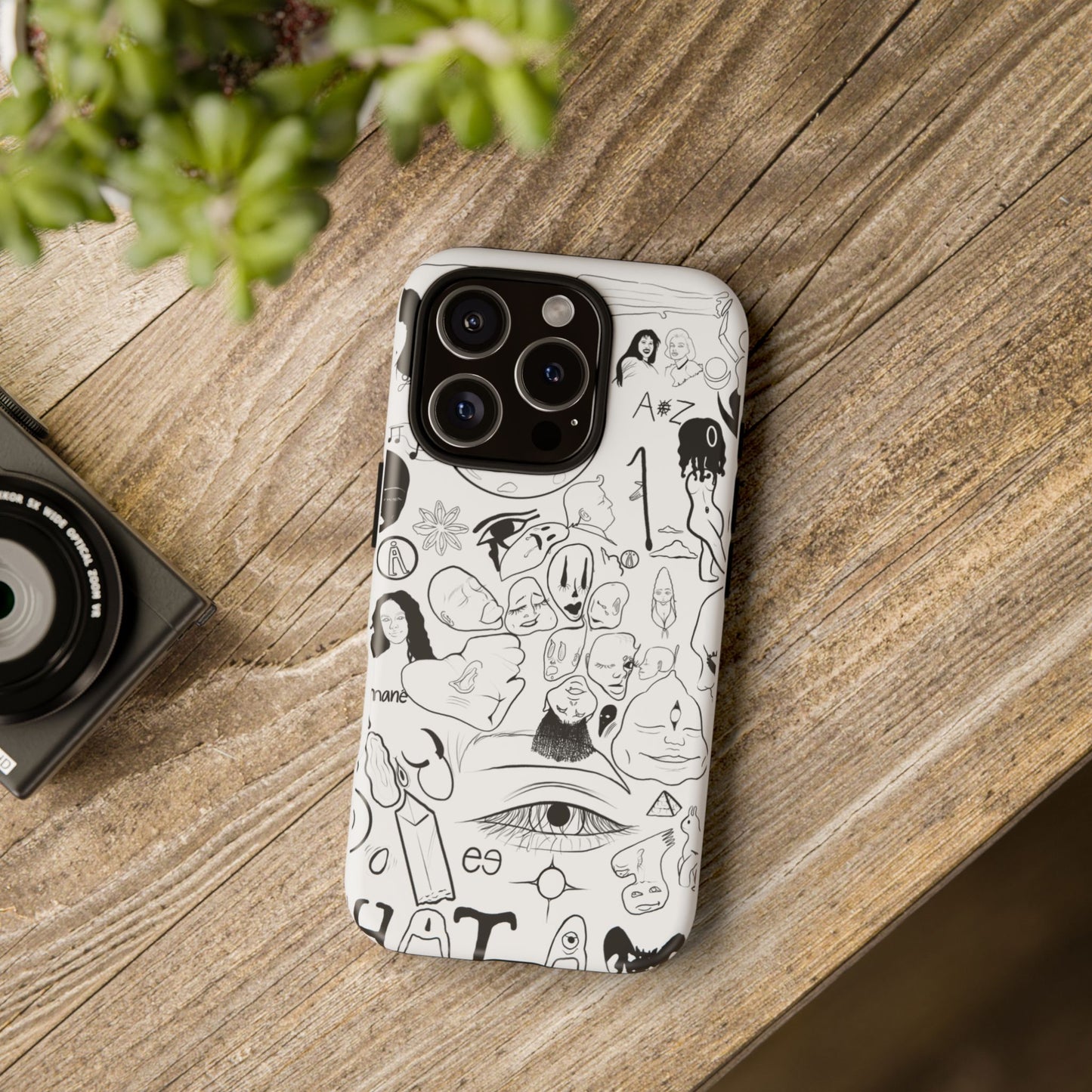 Artistic Tough Phone Case