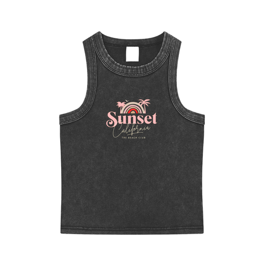 Beach tank top,Vintage tank top,Cropped tank top,Women’s tank tops,California tank top