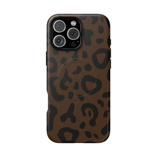 Leopard Print Tough Magnetic Case