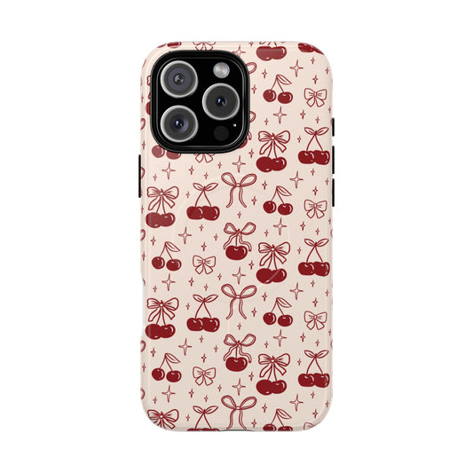 Cherry Bow Tough Magnetic Case
