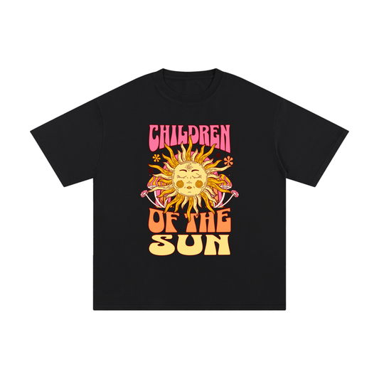 children of the sun sirt,vibrant shirt,oversized womens shirt