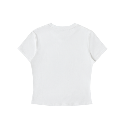 Women’s fitted tee,Women’s bodycon tee