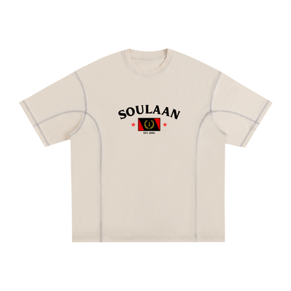 Soulaan Pride Contrast-Stitched T-Shirt