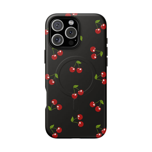 Black Cherry Tough Magnetic Case