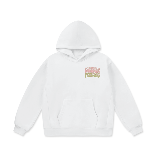Psychedelic Princess Oversized Heavyweight Hoodie
