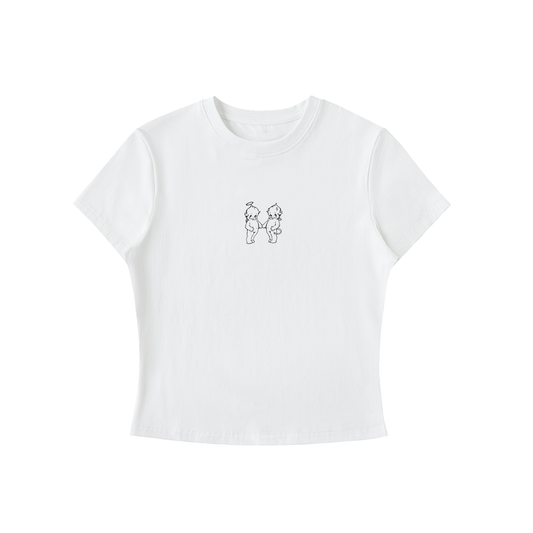 Saint and Sinner Bodycon T-Shirt