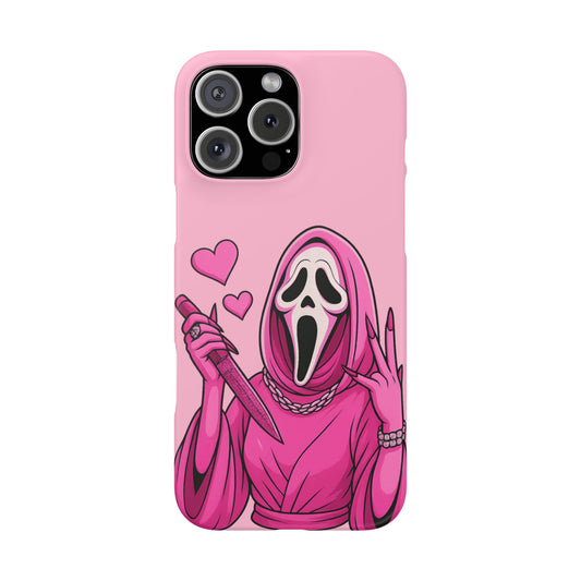 Pink Ghost Slim Case