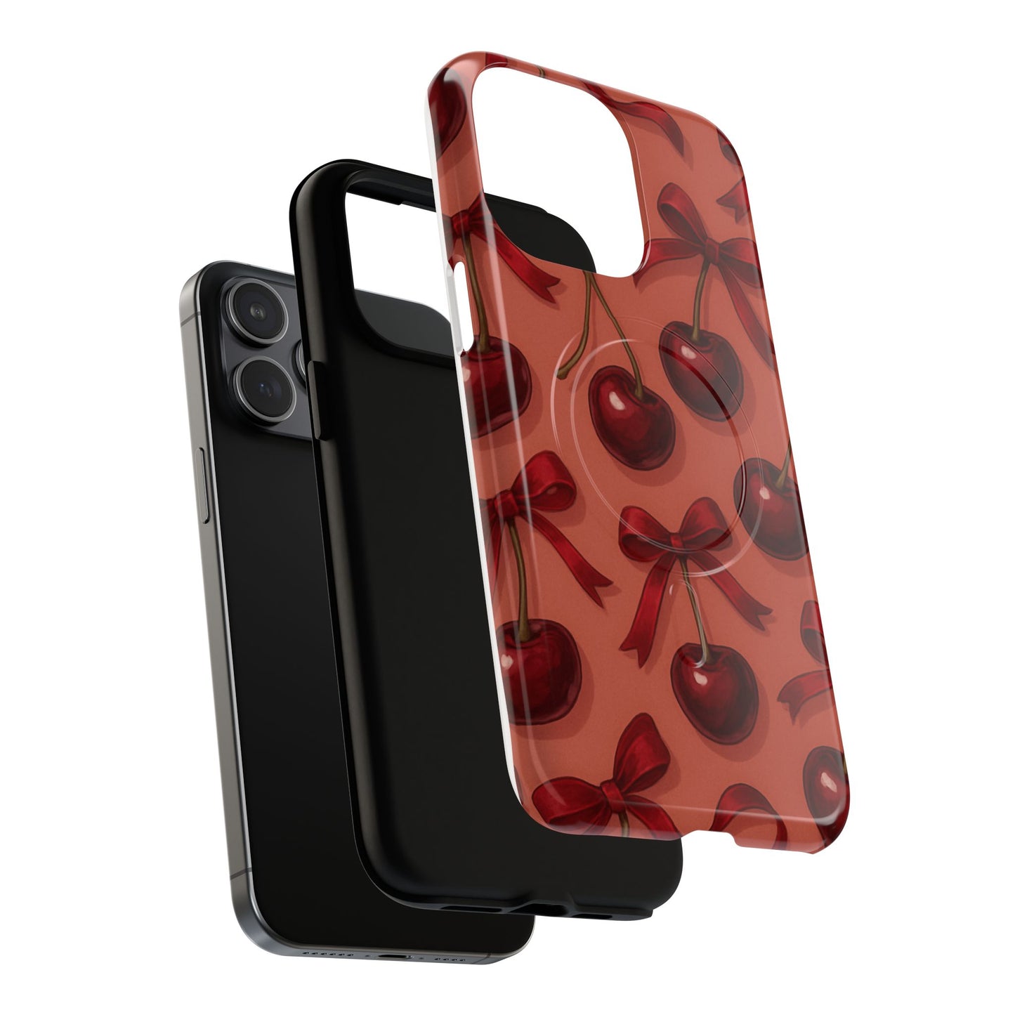 Cherries and Bows Tough Magnetic Case