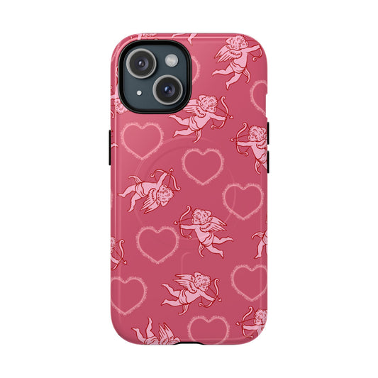 Romantic Cupid Tough Magnetic Phone Case