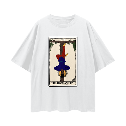 The Hang of It Oversize Deep Drop Shoulder Tee