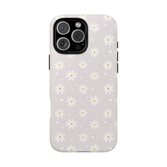 Purple Floral Tough Phone Case