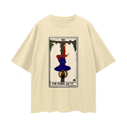 The Hang of It Oversize Deep Drop Shoulder Tee