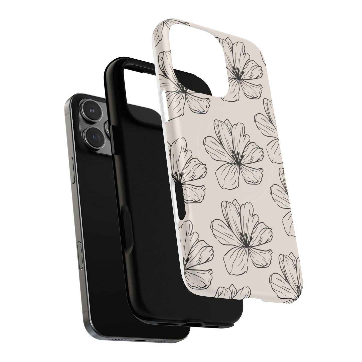 Artsy Floral Tough Magnetic Case