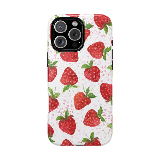 Strawberry Tough Magnetic Case