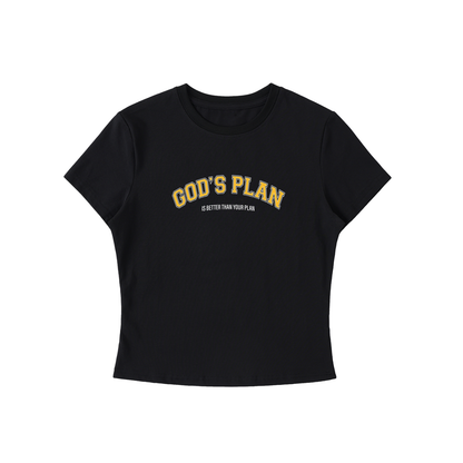 God’s Plan Bodycon T-Shirt