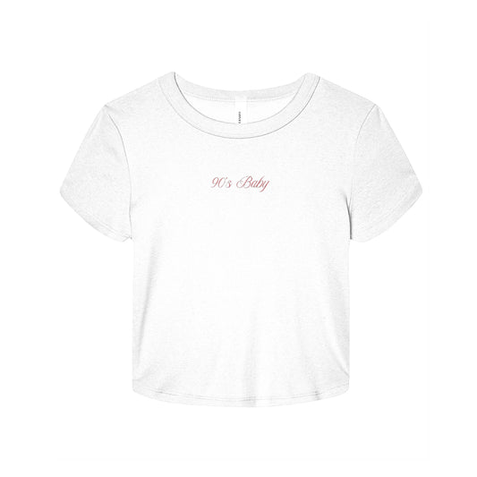 90’s Baby Embroidered Baby Tee