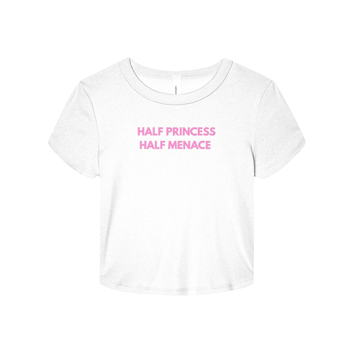 Half Princess Half Menace Baby Tee