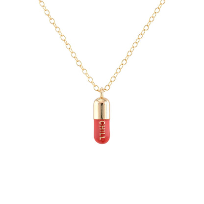 Chill Pill Necklace