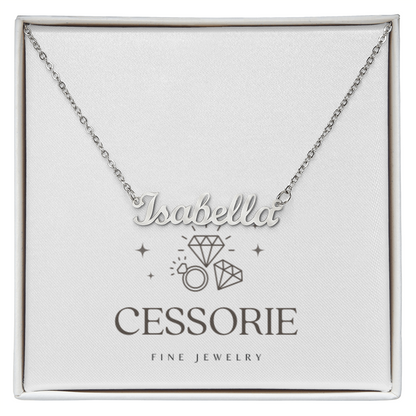 Custom Script Name Necklace