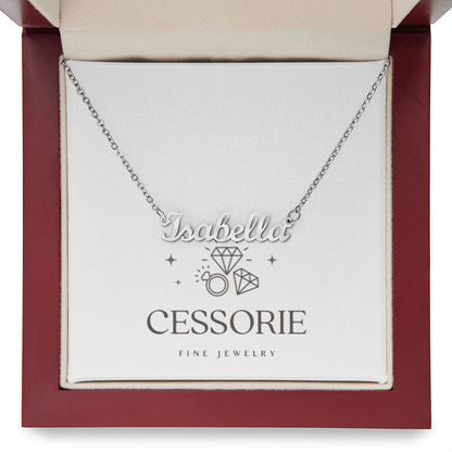 Custom Script Name Necklace