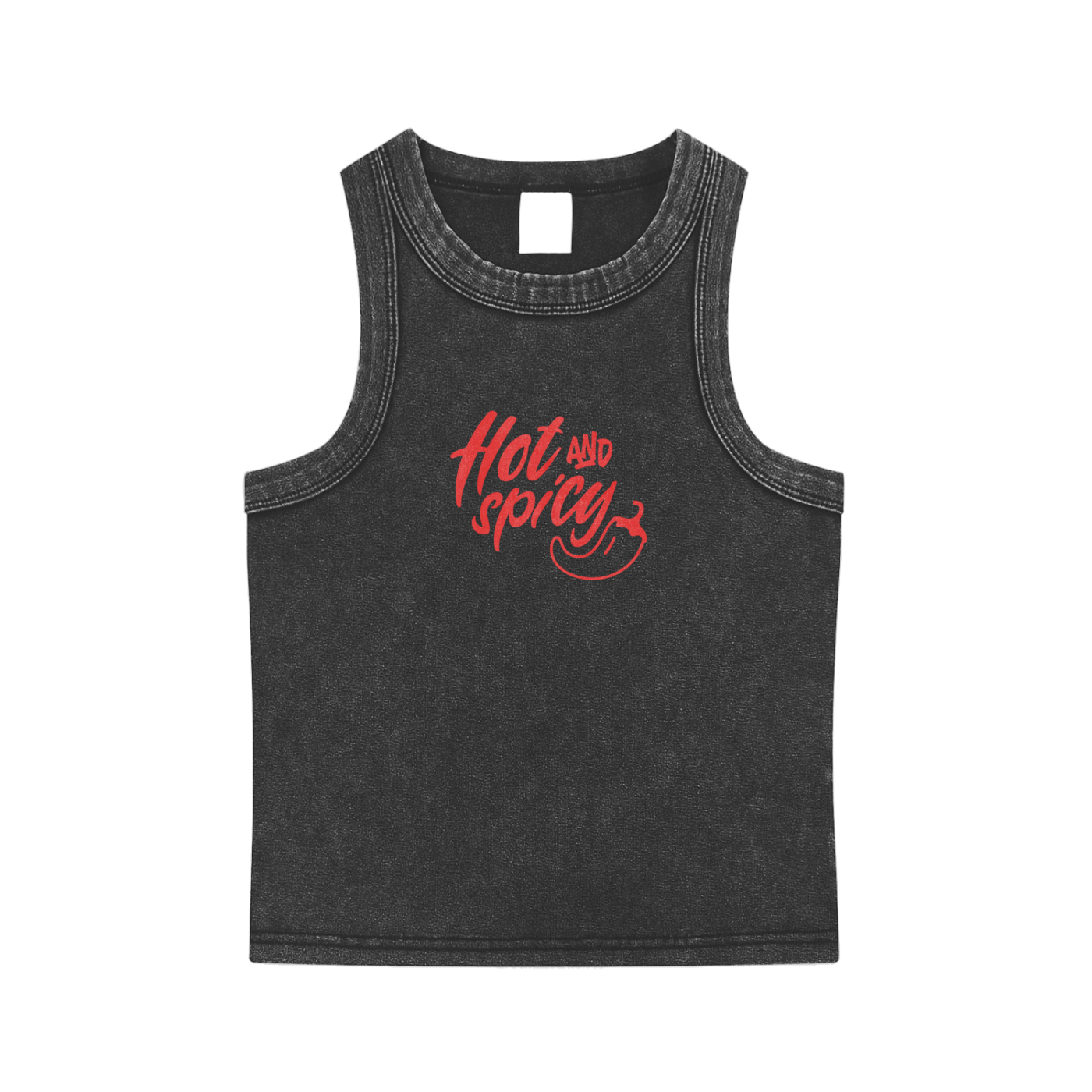 Hot & Spicy Snow Washed Tank Top