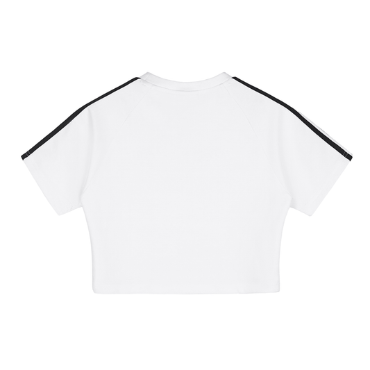 Soulaan Pride Performance Crop Top -White