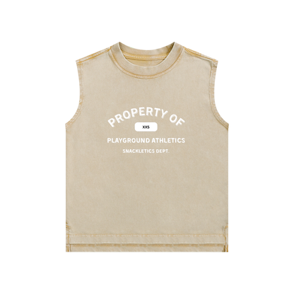 Snackletics Snow Washed Kids' Tank Top