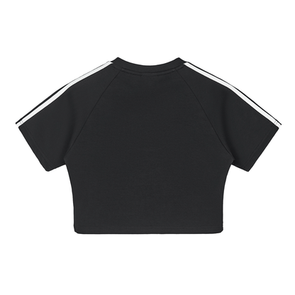Soulaan Pride Performance Crop Top - Black