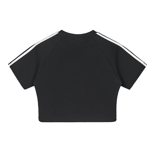 Soulaan Pride Performance Crop Top - Black