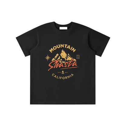 mt shasta shirt,kids graphic tees,kids cotton shirts,oversized todder shirt