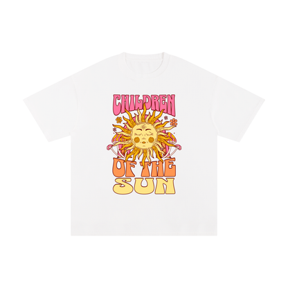 children of the sun sirt,vibrant shirt,oversized womens shirt