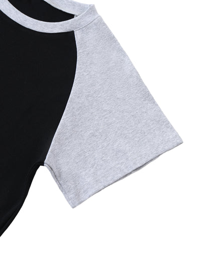 28 Raglan Sleeve Crop Top